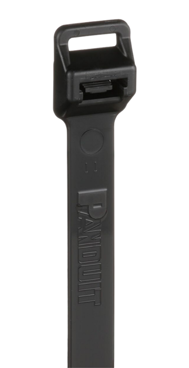 Panduit PLT5EH-Q0 Cable Tie 25PC 20.1 In Weather Resistant UV Resistant Nylon Black