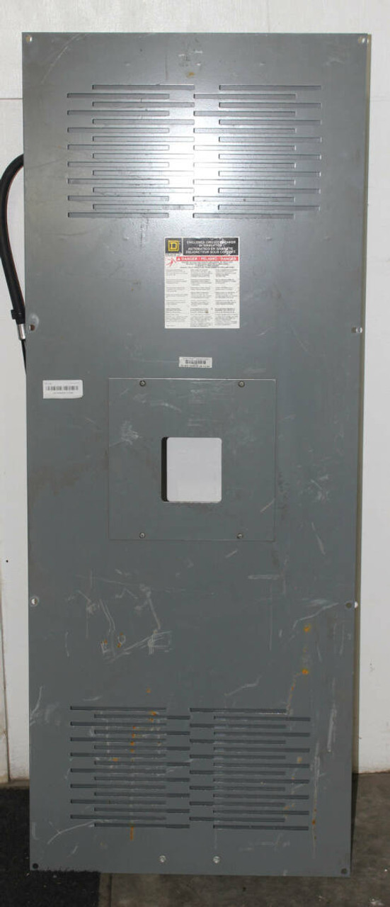 Square D LHL3640030DC Circuit Breaker with Enclosure 400A 600V 3P with Undervoltage Trip LA11127, and Auxiliary Switch LA11352, Enclosure: MA-1000S Height: 52 Inches Length: 21 Inches Width: 8 Inches