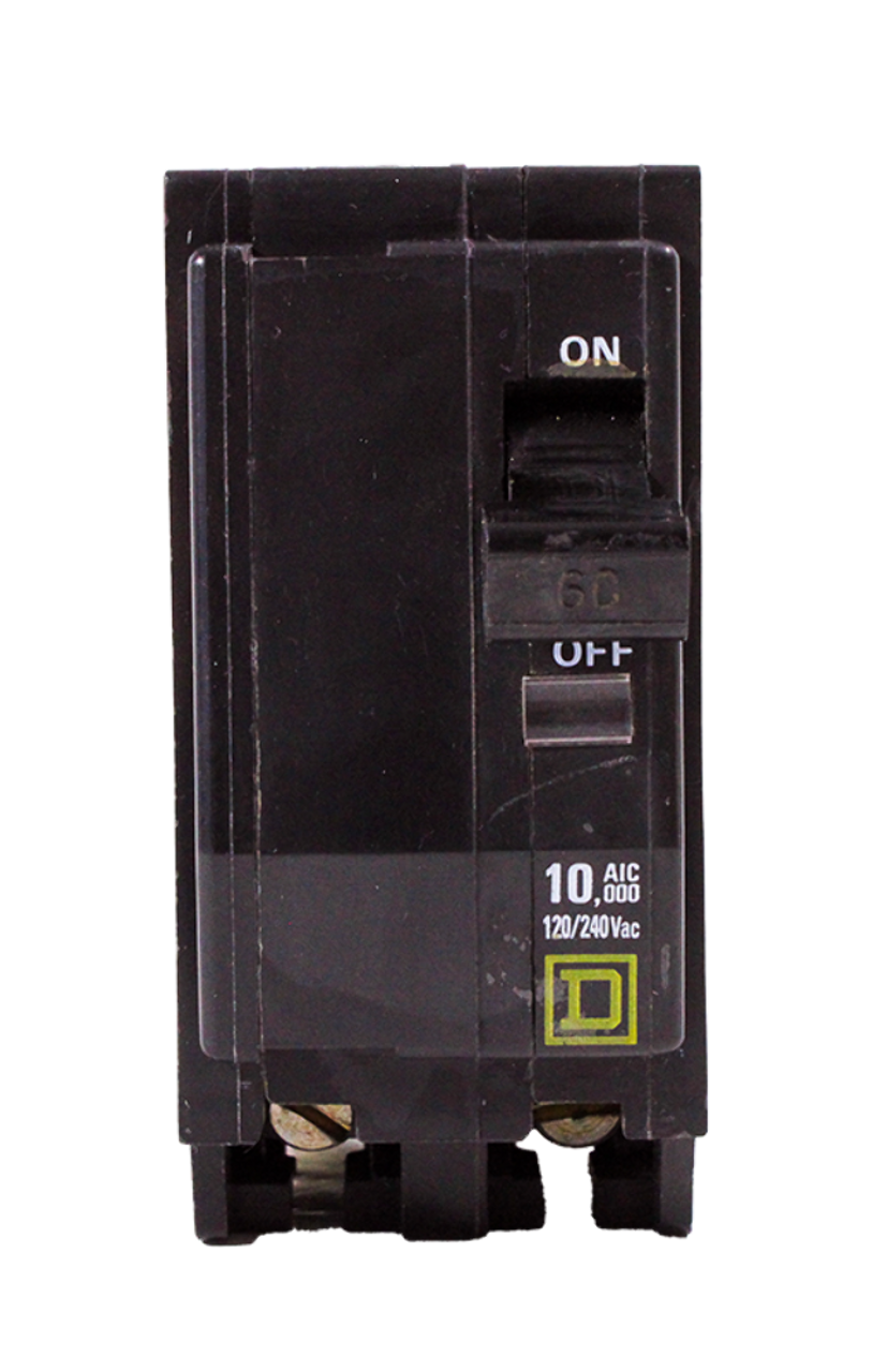 Square D QO260 - Breaker 60A 120/240V 2P 10kA Plug In