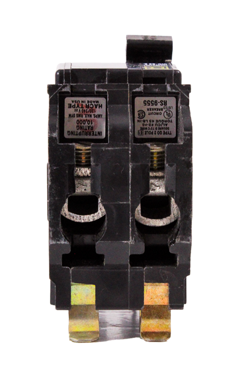 Square D QO260 - Breaker 60A 120/240V 2P 10kA Plug In