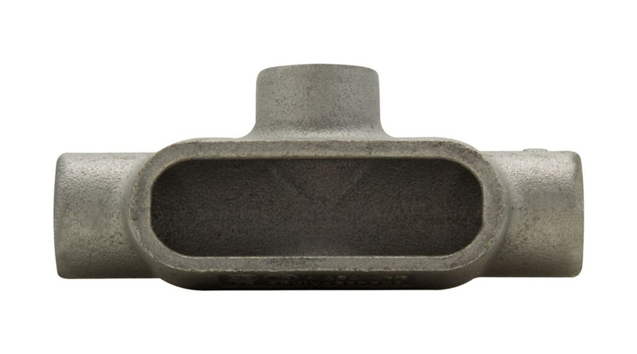 Eaton Crouse-Hinds T107 Condulet Form 7 Feraloy Iron Alloy 4-Inch NEMA 12 T Shape