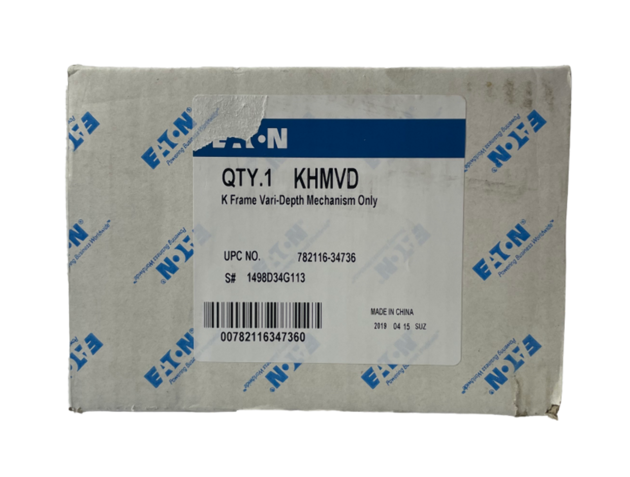 Eaton KHMVD Breaker Handle Variable Depth Mechanism for K Frame Breaker Series C