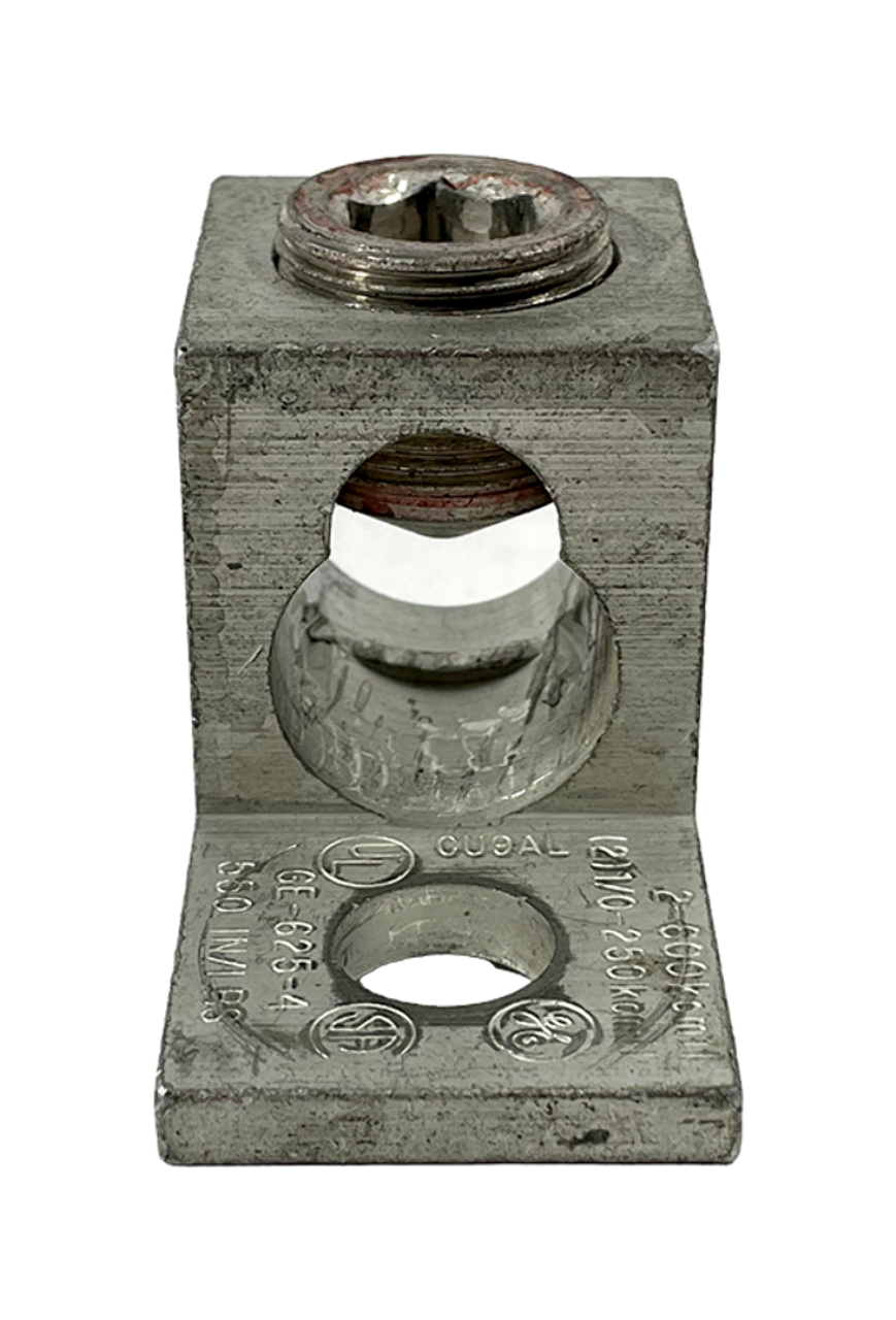 General Electric GE-625-4 Aluminum Terminal Lug 2-600 kcmil (2) 1/0-250 kcmil CU9AL