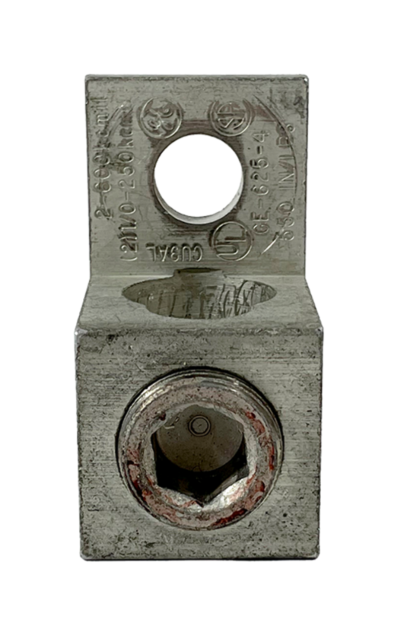 General Electric GE-625-4 Aluminum Terminal Lug 2-600 kcmil (2) 1/0-250 kcmil CU9AL