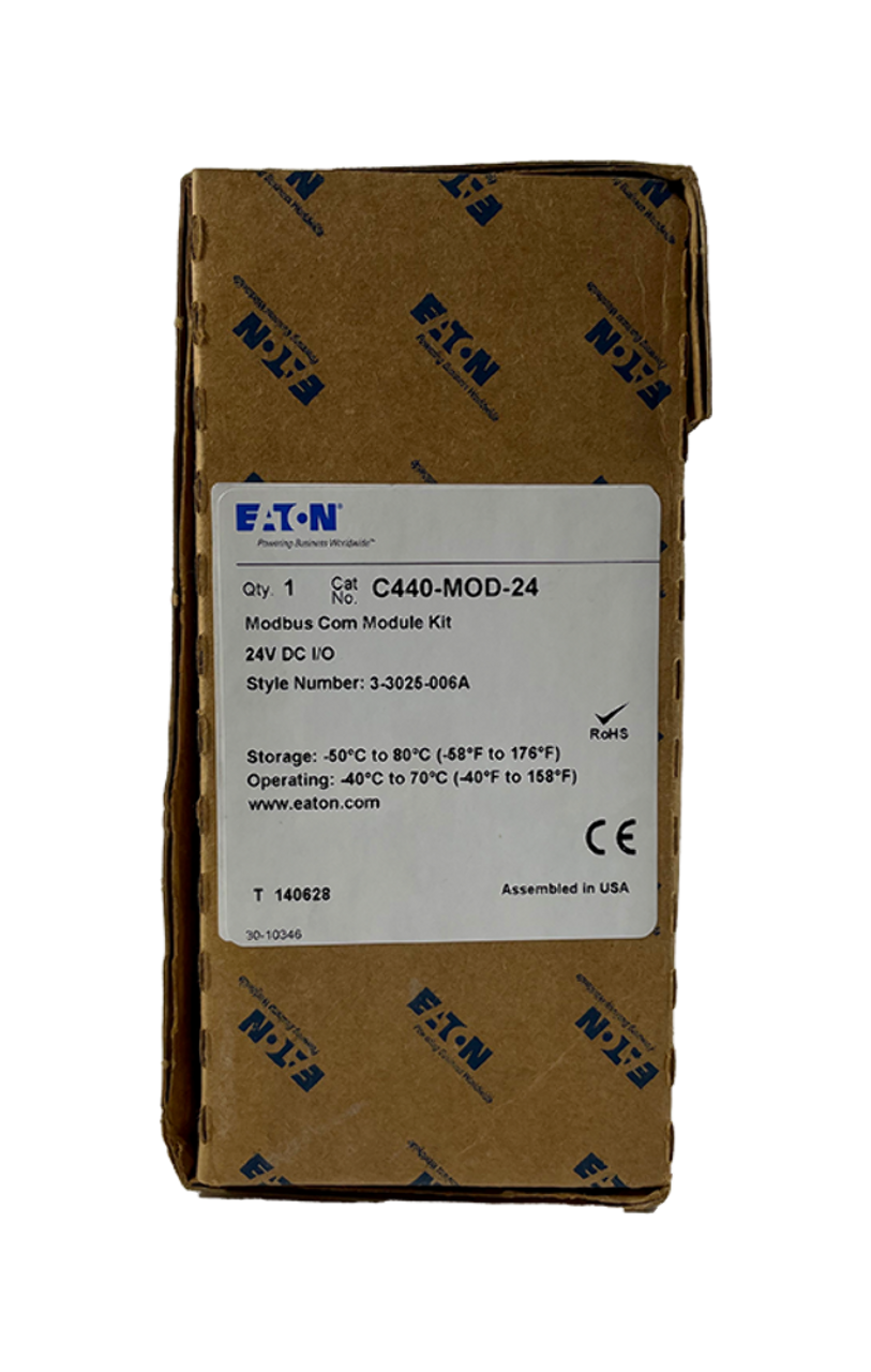 Eaton C440-MOD-24 Modbus Com Module Kit 24Vdc I/O 50mA 240V 5A