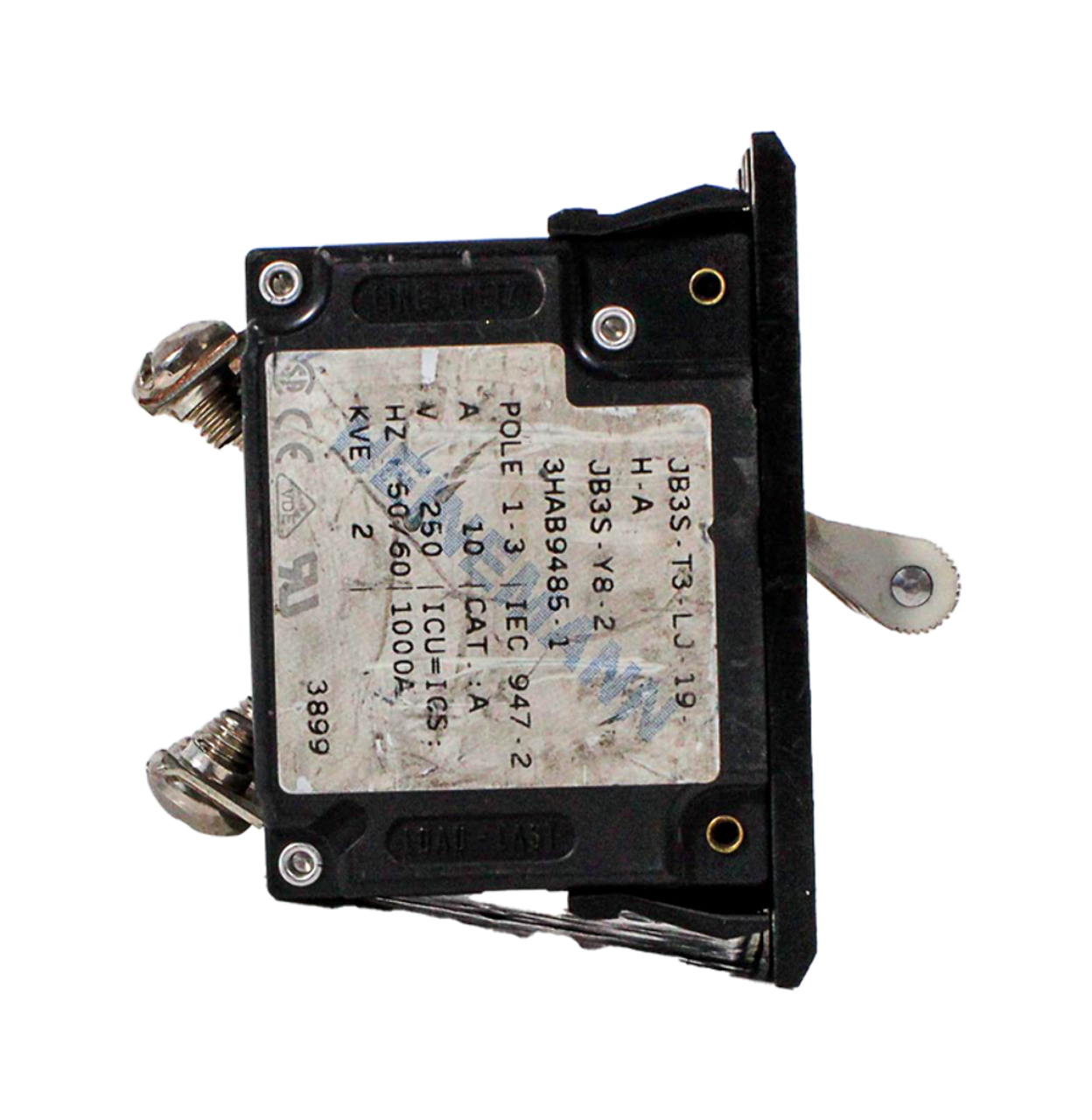 ABB 3HAB9485-1 Breaker 10A 250V 1-3P 1kA Multipole