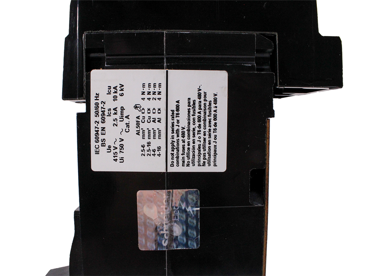 Square D FH26015AB Breaker 15A 600V 2P 18kA I-Line Thermal Magnetic