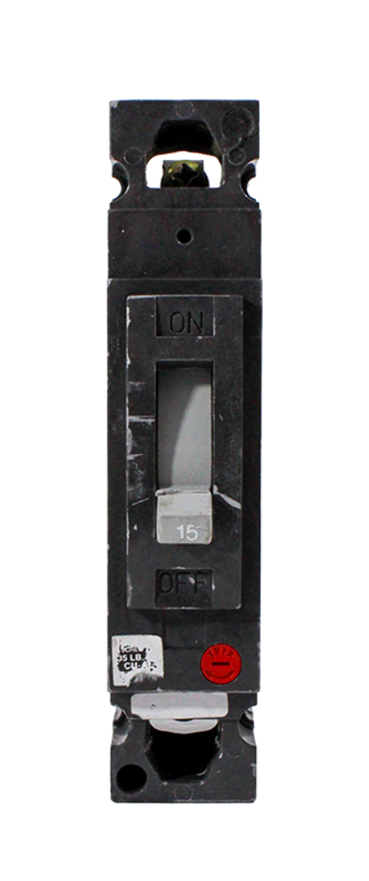 General Electric THED113015 Breaker 15A 277V 1P 65kA Bolt-On Thermal Magnetic Molded Case