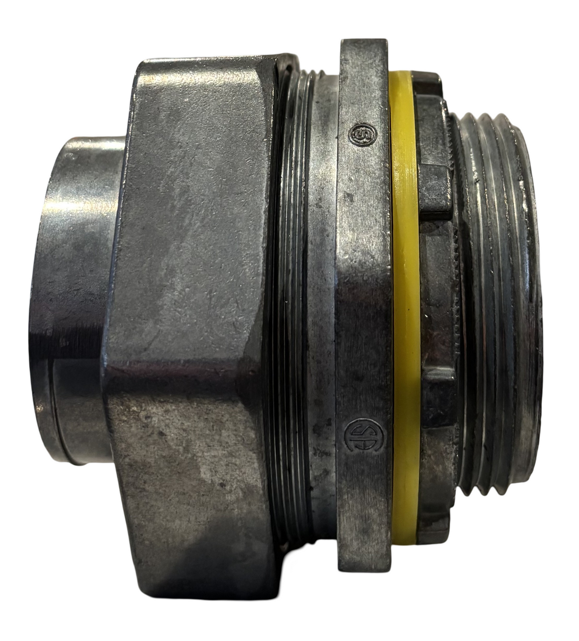 Steel City LT207 Liquid Tight Connector 2 1/2 Inch Straight Zinc Die Cast