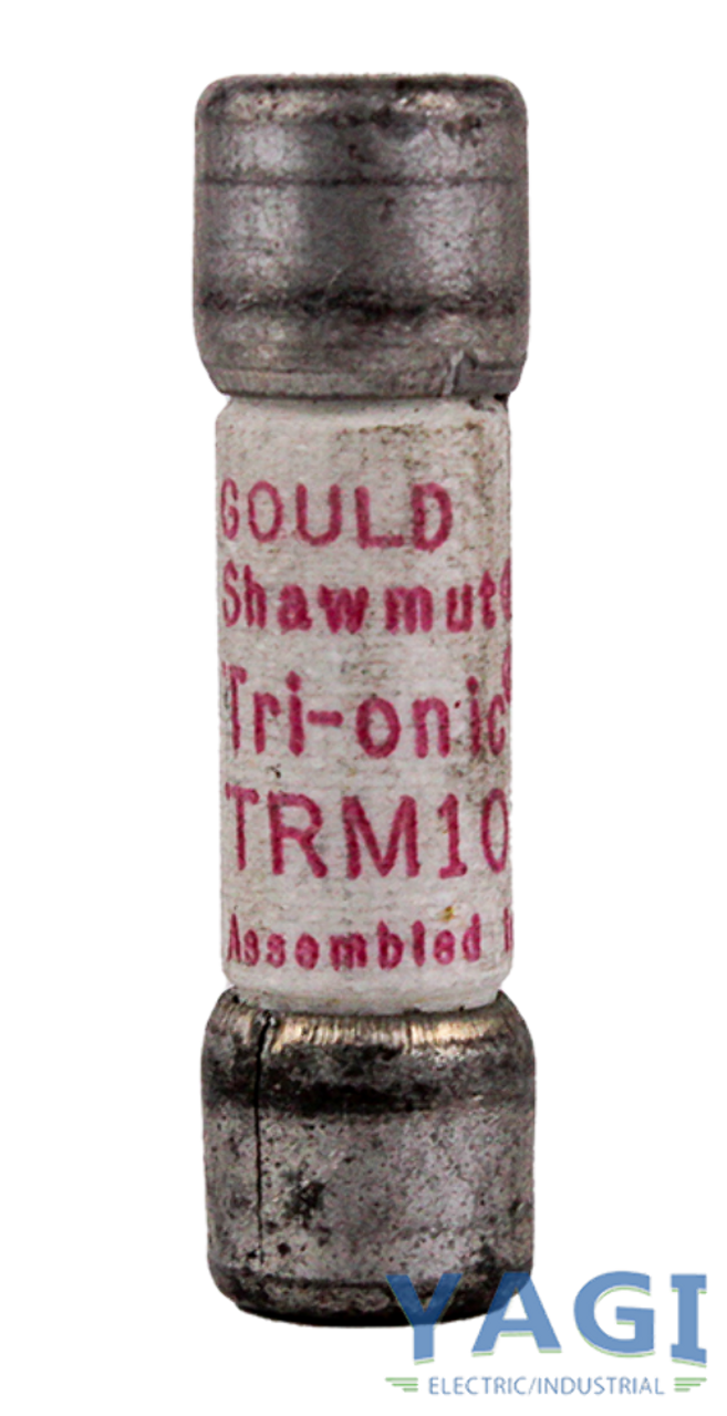 Gould Shawmut TRM10 Fuse 10A 250V 10kA Midget Class Tri-onic Time-Delay Low Voltage