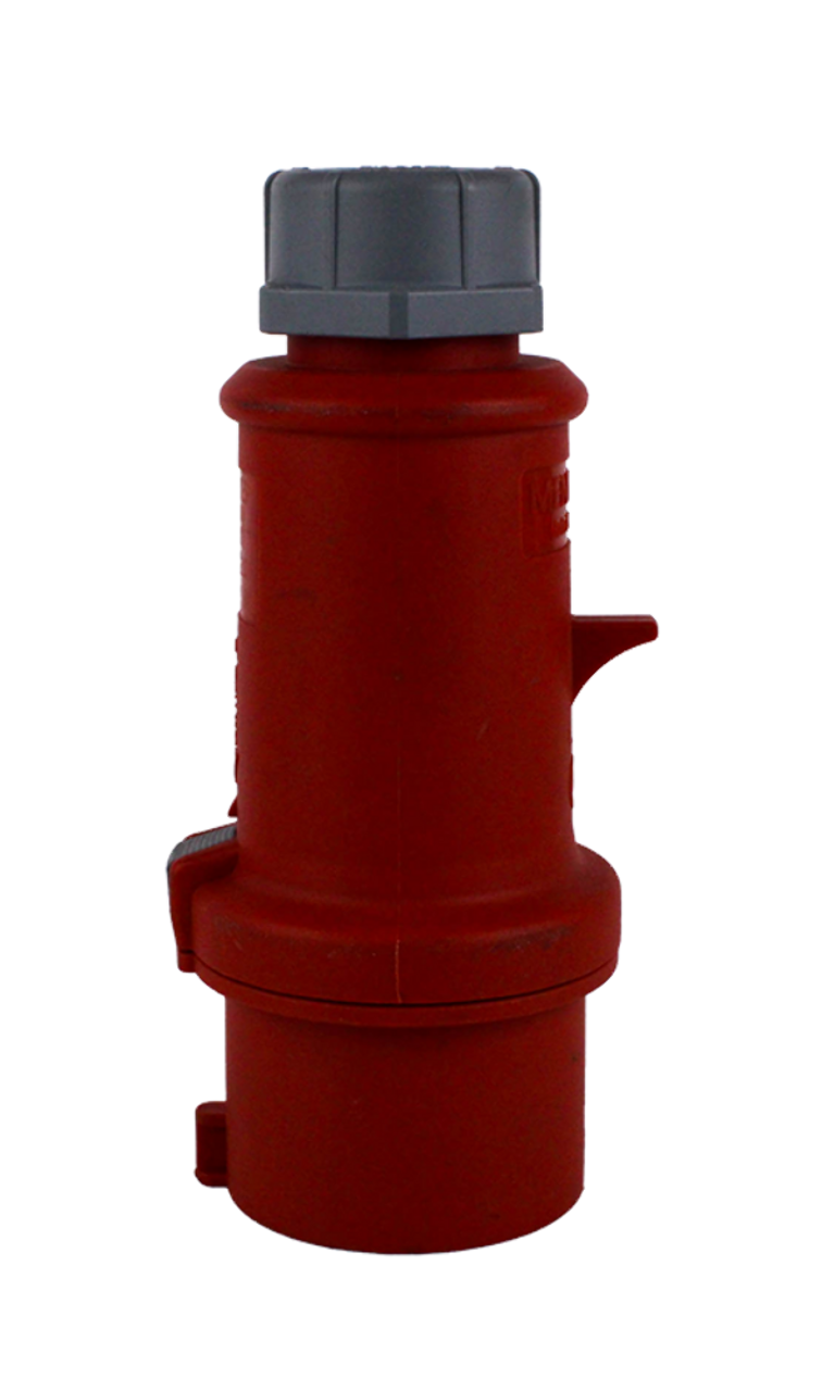 Mennekes Power Lock Connector Male Plug Type 13A 16A-6H 200-415V 5-Pin 3P+N+Ground