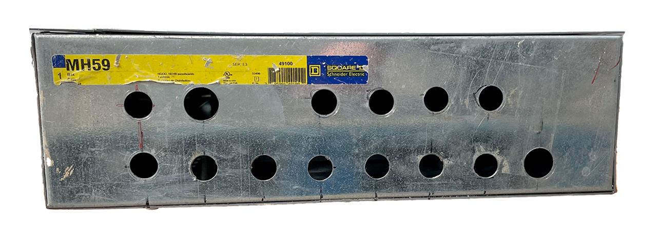 Square D NQOD Main Breaker Panelboard 100A 208Y/120V 3-Phase 4-Wire Type 1 Enclosure with Surge Protector Square D NQOD Main Breaker Panelboard 100A 208Y/120V 3-Phase 4-Wire Type 1 Enclosure with Surge Protector