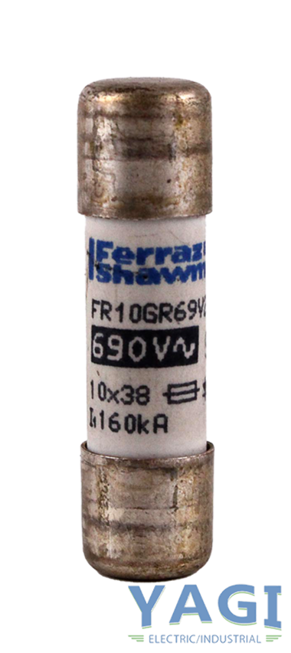 Ferraz Shawmut FR10GR69V2 Protistor Fuse 2A 690V 160kA Class gR High-Speed