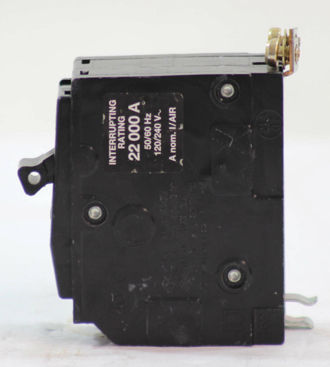 Square D QOB220VH Breaker 20A 120/240V 2P 22kA 1PH Bolt-On