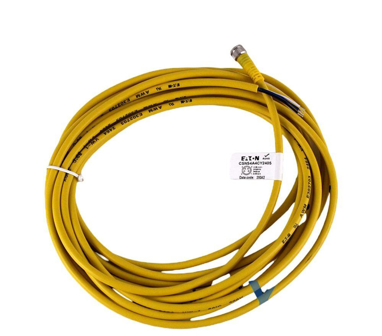 Eaton Connecting Cable m8, 4-Wire Without Led CSNS4A4CY2405 Series A