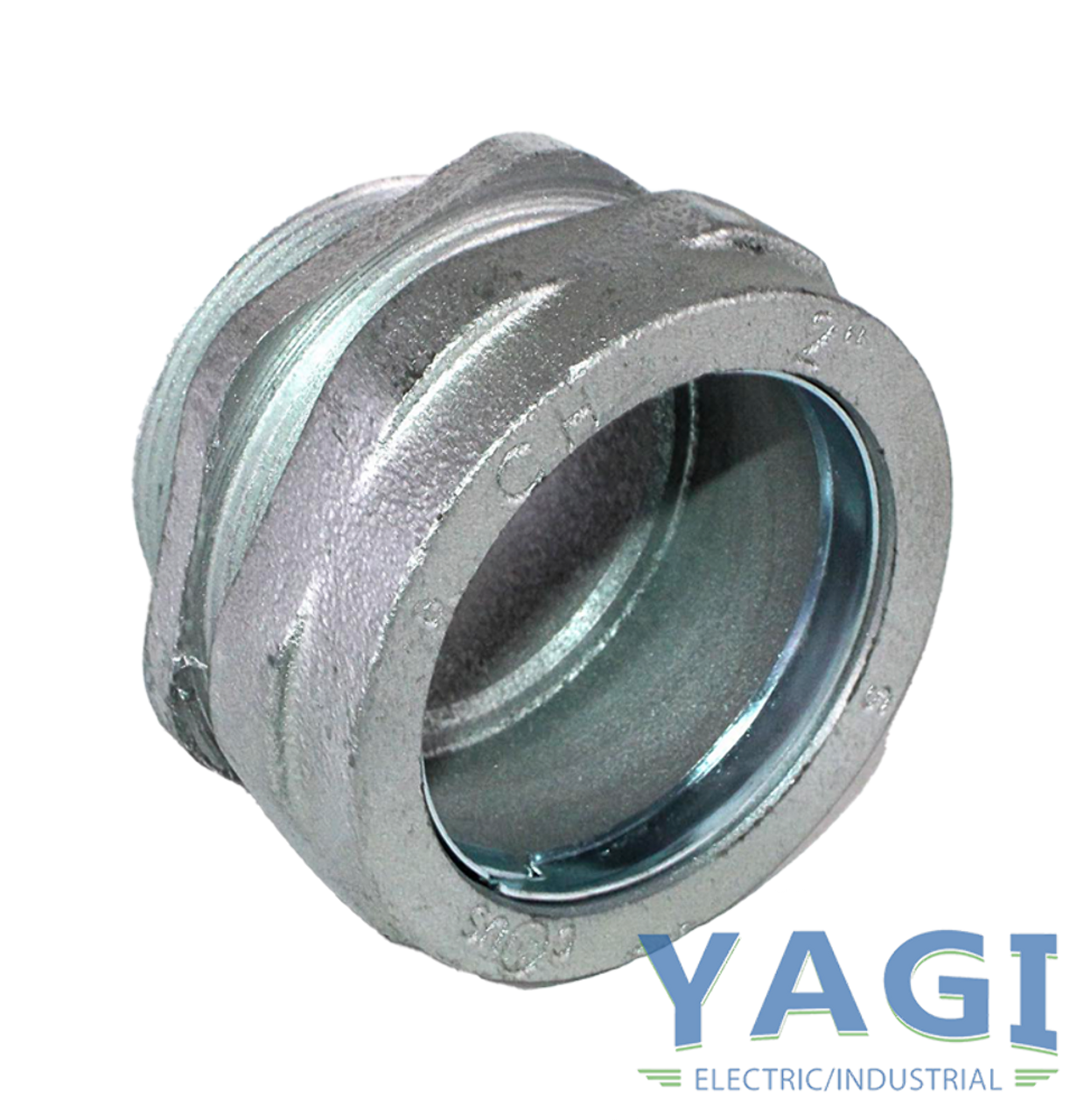Crouse-Hinds CPR6 Compression Connector 2 In Straight Non-Insulated Malleable Iron
