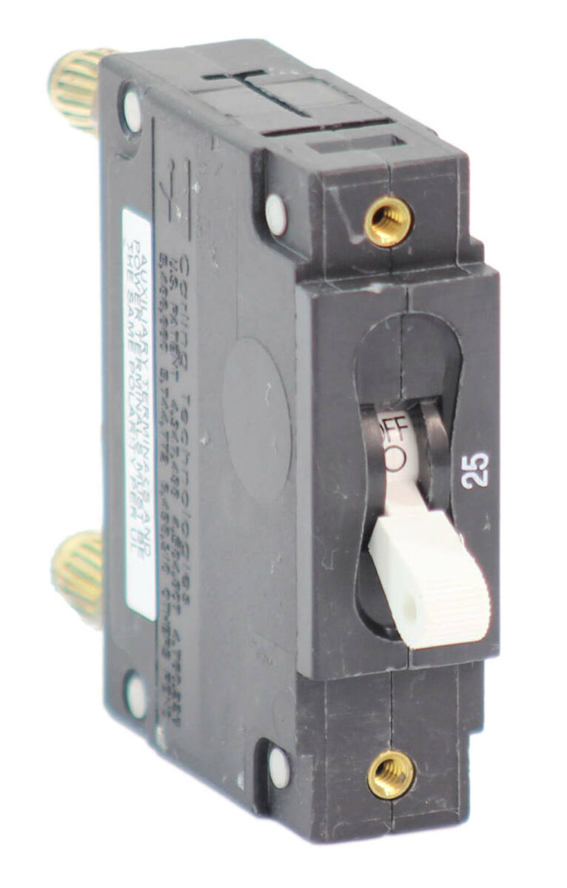 Carling CT1-X0-18-725-A11-MG Breaker 25A 80V Single Pole 50kA