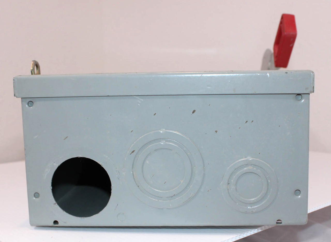 General Electric TH4323R Disconnect Safety Switch 100A 240V 3P Fusible NEMA 3R