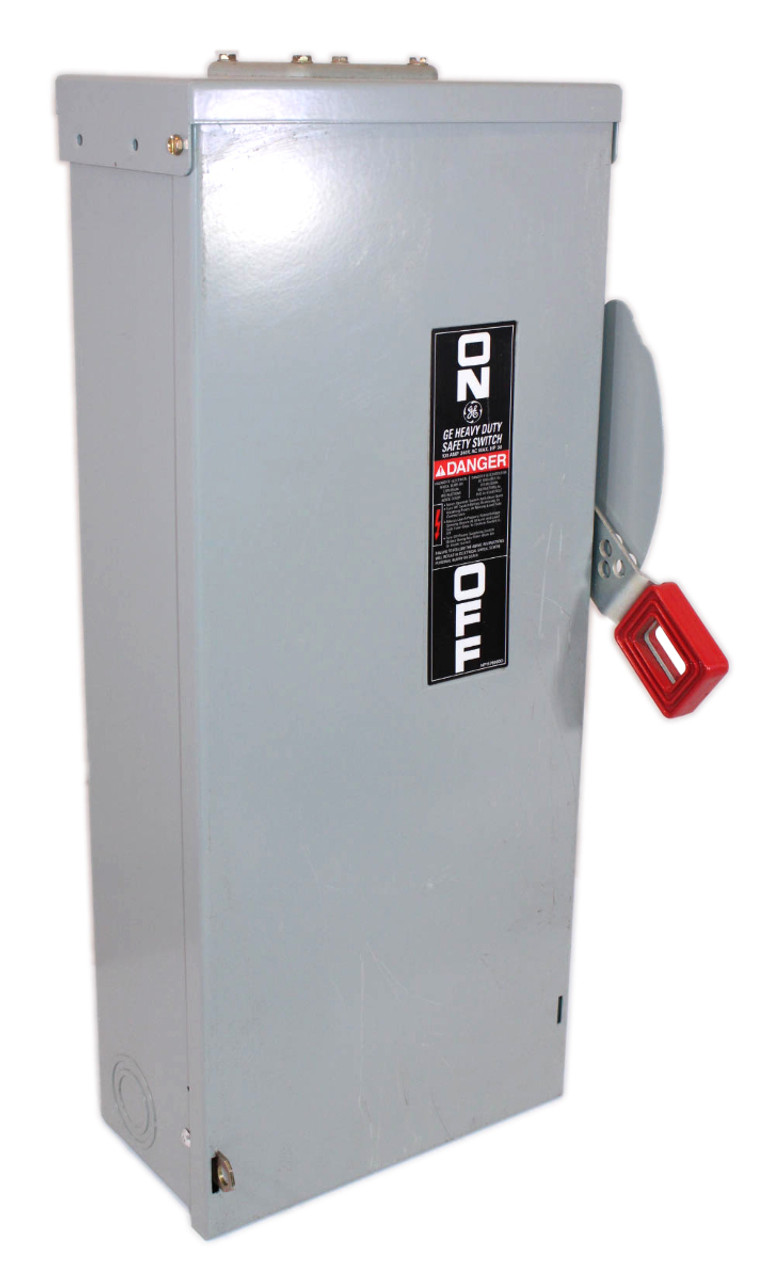 General Electric TH4323R Disconnect Safety Switch - 100A 240V NEMA 3R Fusible 3P