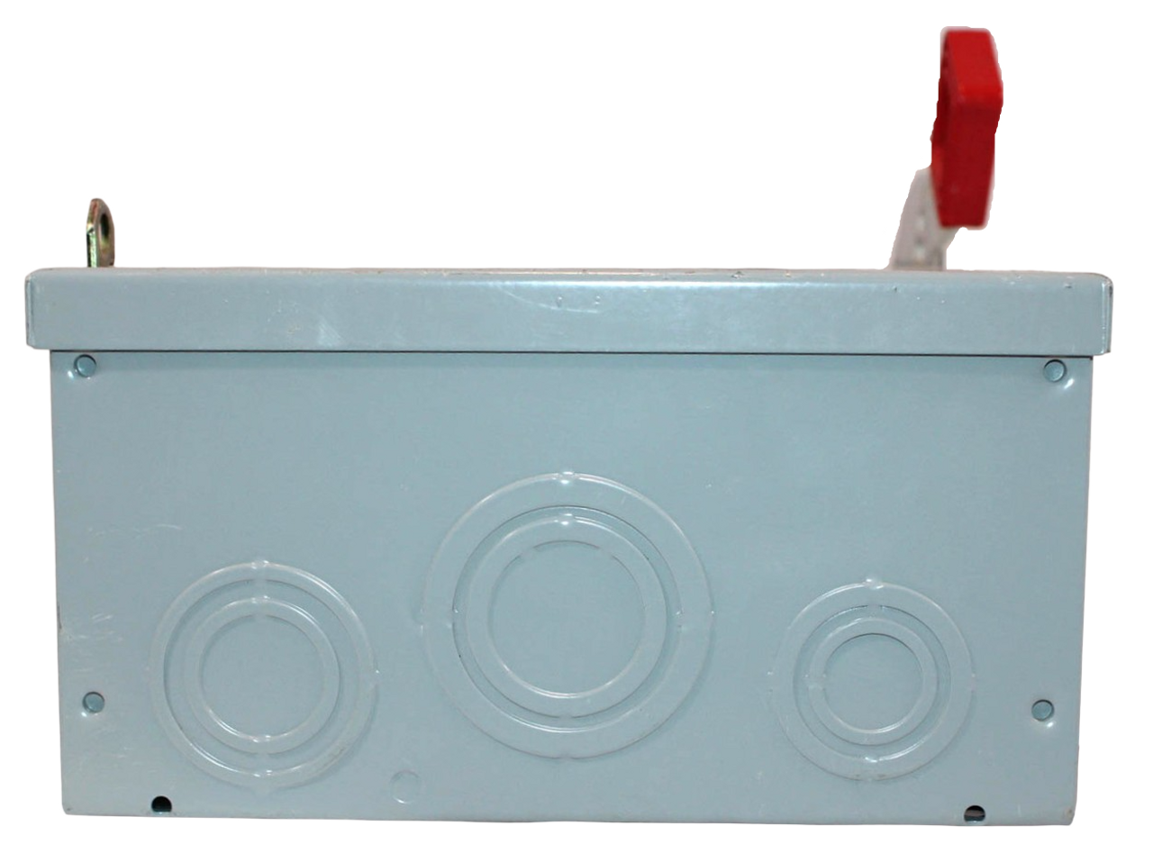 GE TH4323R Fusible Disconnect | 100A | 240V | 3-Pole | NEMA 3R | Heavy Duty Spec-Setter