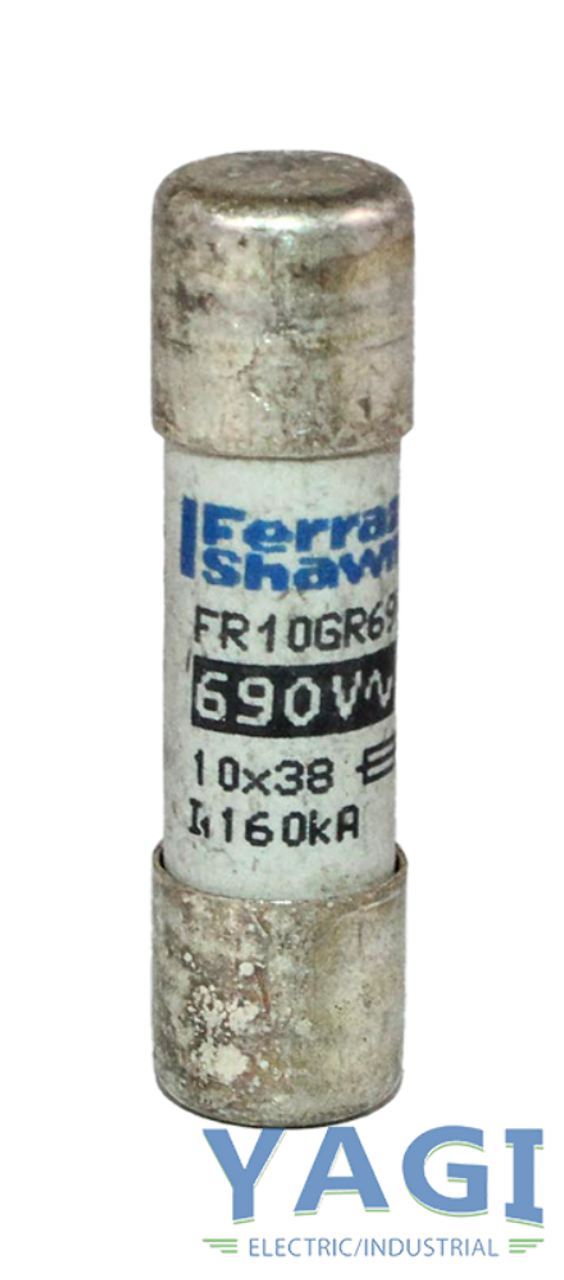 Ferraz-Shawmut FR10GR69V30 Protistor Fuse 30A 690V 160kA High-Speed Midget