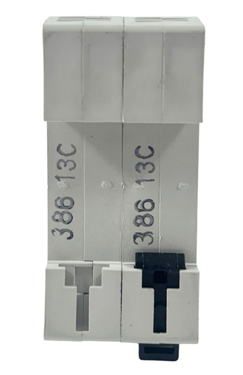 Eaton WMZS2C13 Breaker 13A 277/480V 2P 1PH 10kA Type C DIN Rail Feed-Thru LI