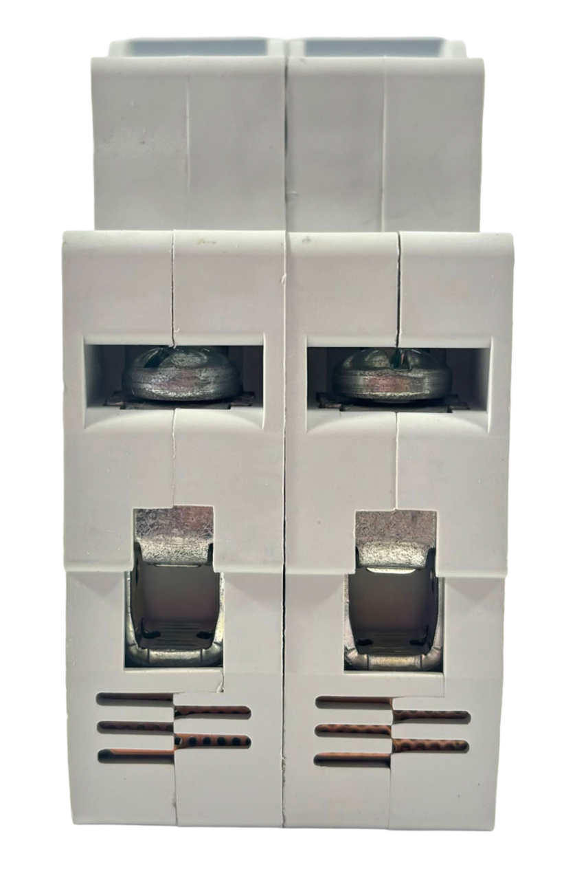 Eaton WMZS2C13 Breaker 13A 277/480V 2P 1PH 10kA Type C DIN Rail Feed-Thru LI
