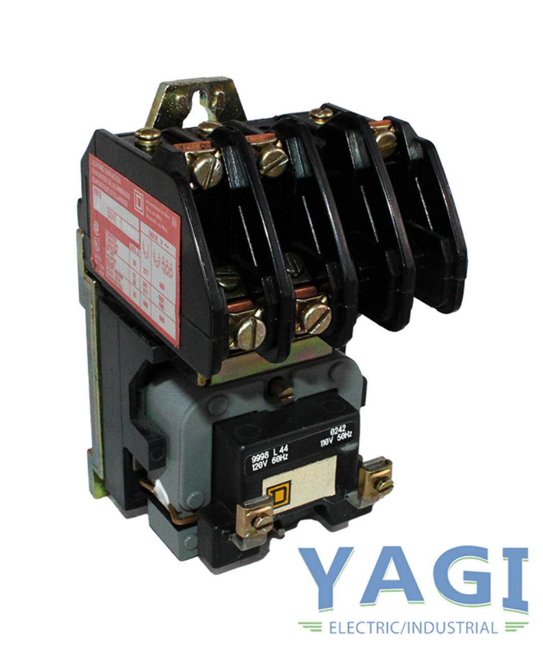 Square D 8903LO30V02 Contactor 30A 600V 3P Coil: 110-120V 50/60Hz Multipole Lighting