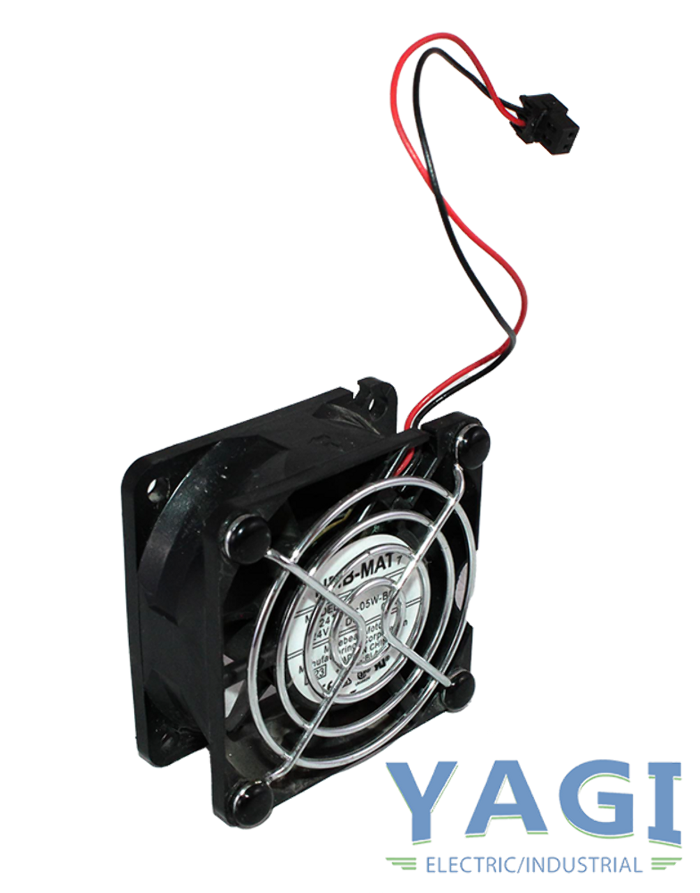 NMB Technologies 2410ML-05W-B60 Fan 24V 60x60x25mm Flange Mount 2 Wire Leads