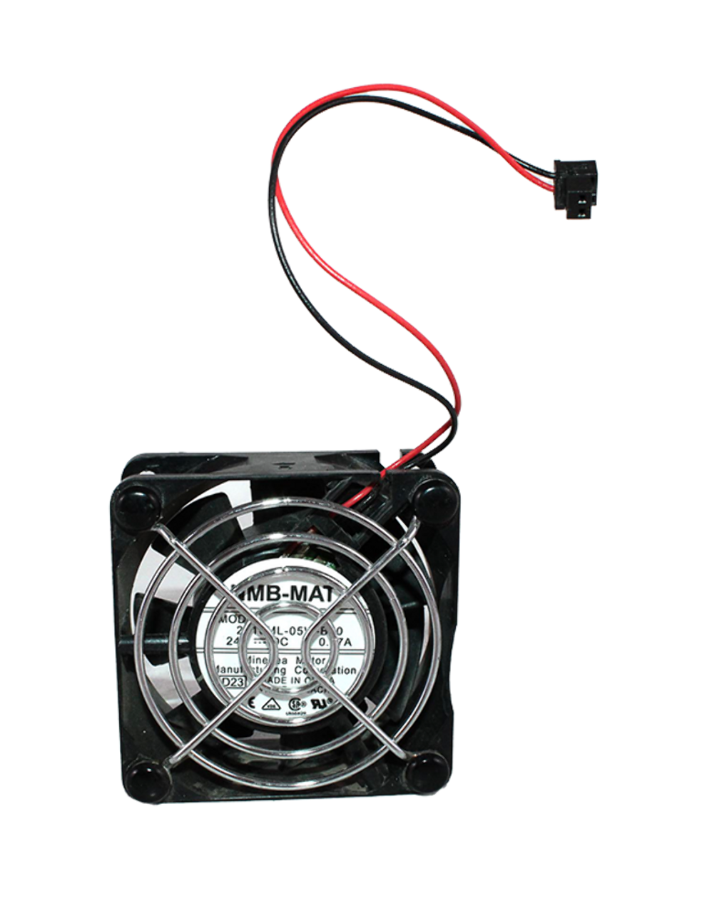NMB Technologies 2410ML-05W-B60 Fan 24V 60x60x25mm Flange Mount 2 Wire Leads