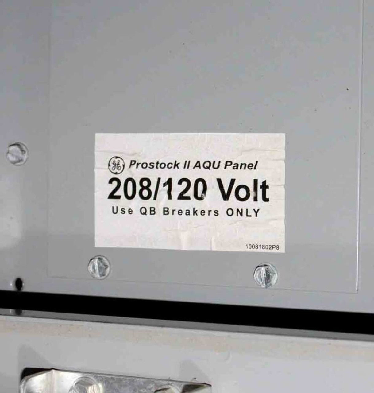 GE AQU3422RCX AXT1 225A Main Breaker Panelboard 208/120V 3PH 4W NEMA 1 Industrial Load Center GE AQU3422RCX AXT1 225A Main Breaker Panelboard 208/120V 3PH 4W NEMA 1 Industrial Load Center