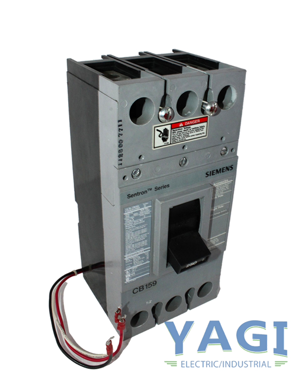 Siemens FXD62S250A Breaker 250A 600V 2P 30KA w/ Low Voltage Switch