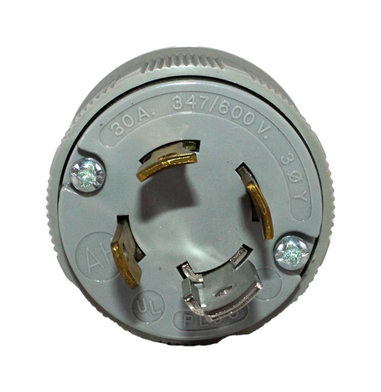 Eaton Arrow Hart 6602 Locking Plug 30A 347/600V 3Ph 4P 4W Cord NEMA L20-3