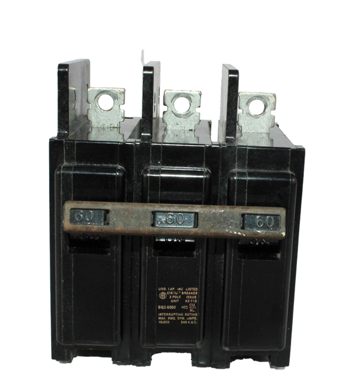 Siemens BQ3B060 Circuit Breaker 60A 240V 3P 10kA