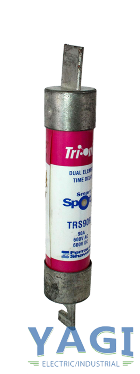 Ferraz Tri-Onic TRS90R Time-Delay 90A Fuse 600V AC Class RK5
