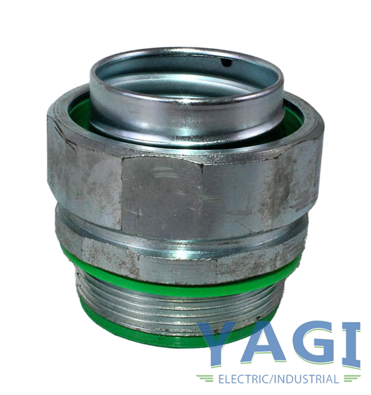 American Fittings STR200B  Straight Conduit Connectors 2 Inch Steel