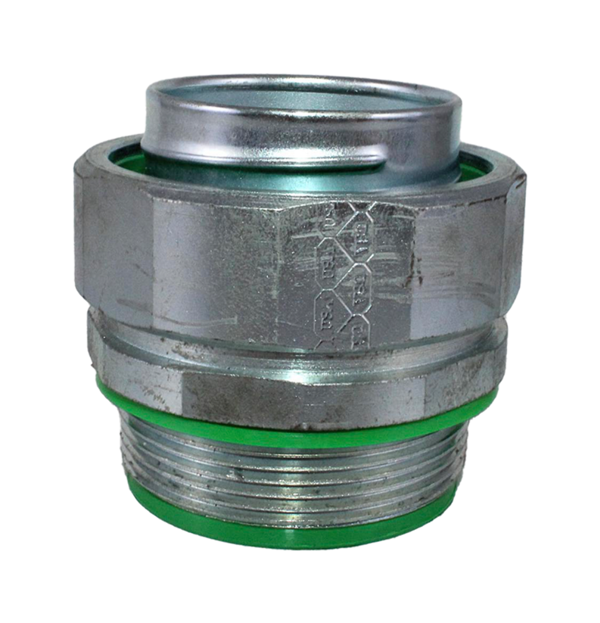 American Fittings STR200B  Straight Conduit Connectors 2 Inch Steel