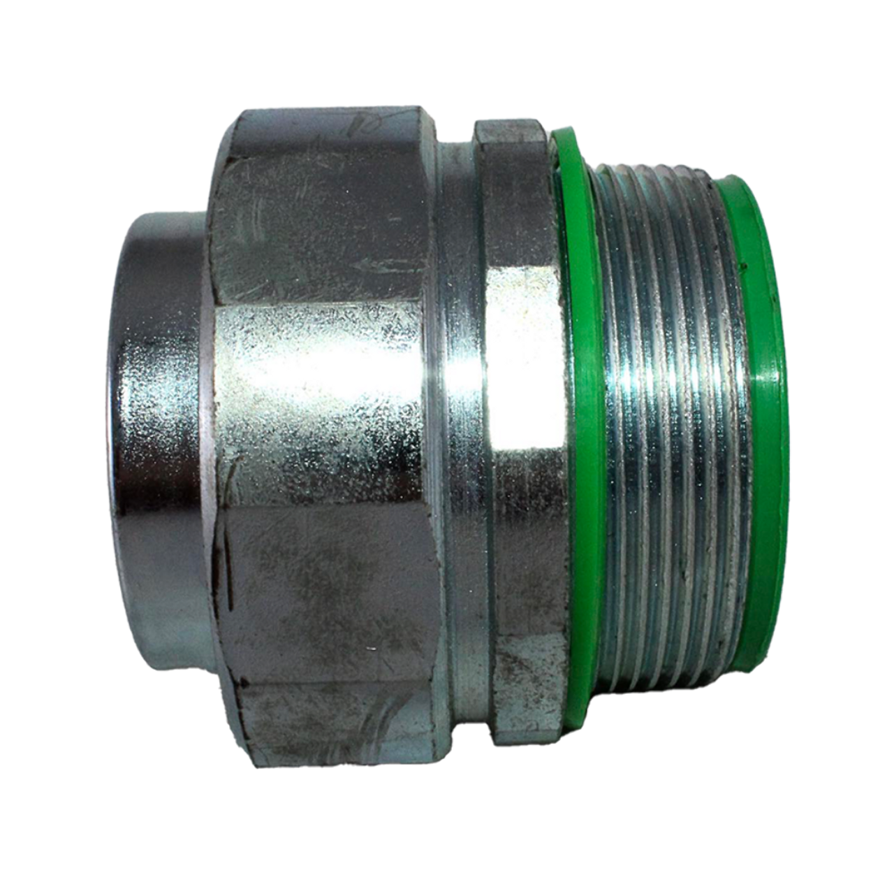American Fittings STR200B  Straight Conduit Connectors 2 Inch Steel
