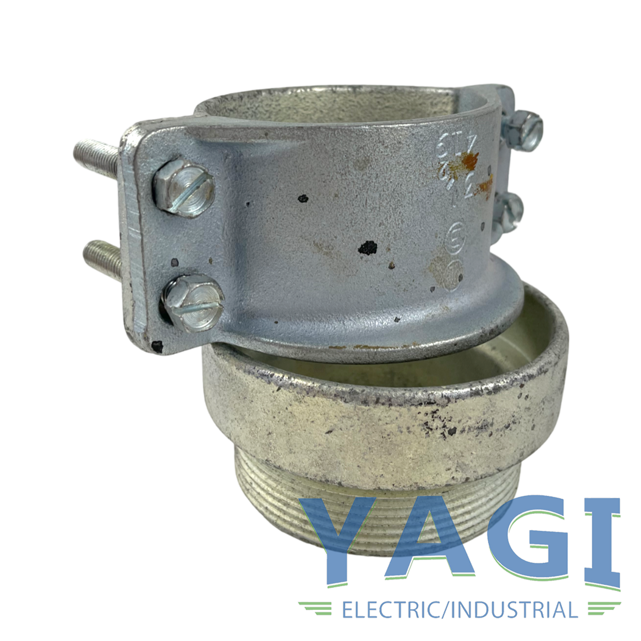 Bridgeport 419 Squeeze Connector 3 1/2-Inch Malleable Iron