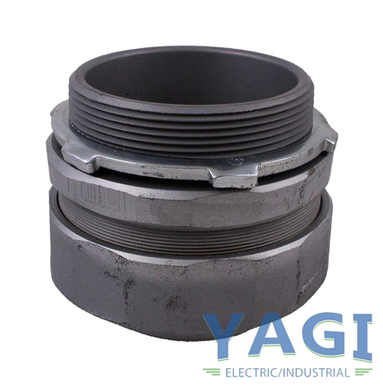 Appleton ST-400 Liquidtight Connector 4 Inch Malleable Iron Straight