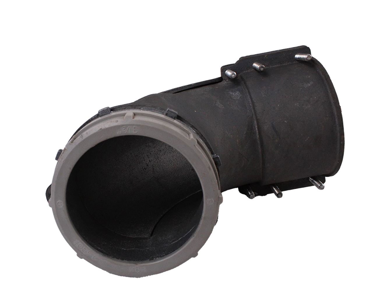 YAGI AC-350 90 Degree Conduit Connectors 3-1/2 Inch Zinc/Galvanized