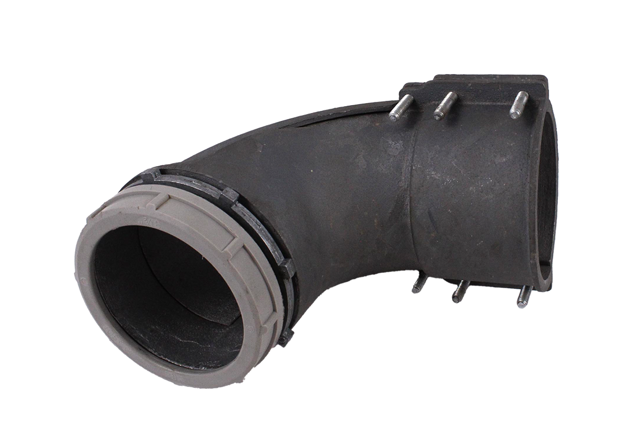 YAGI AC-350 90 Degree Conduit Connectors 3-1/2 Inch Zinc/Galvanized