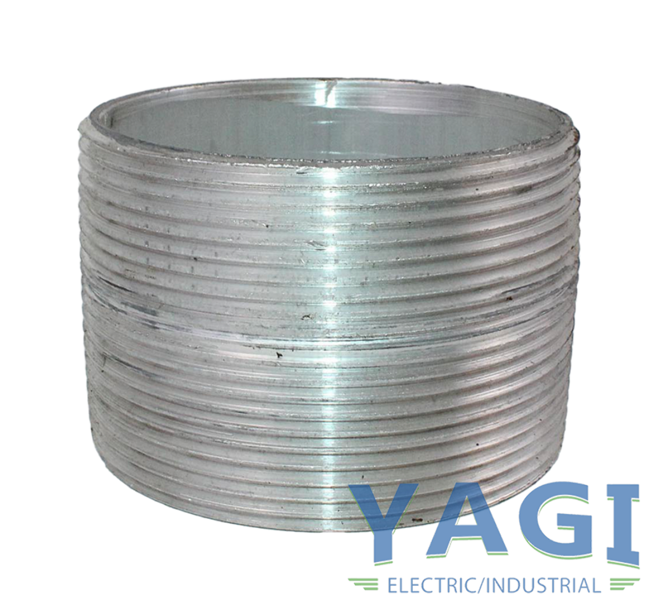 Pittsburgh Nipple Works Inc 3-1/2" xCLO Straight Pipe Nipple 3 1/2-Inch Aluminum