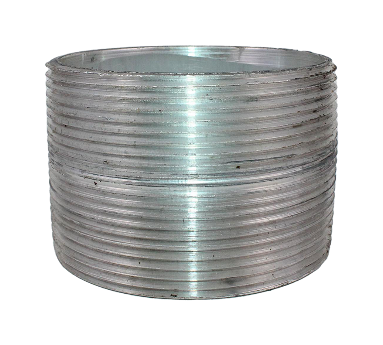 Pittsburgh Nipple Works Inc 3-1/2" xCLO Straight Pipe Nipple 3 1/2-Inch Aluminum