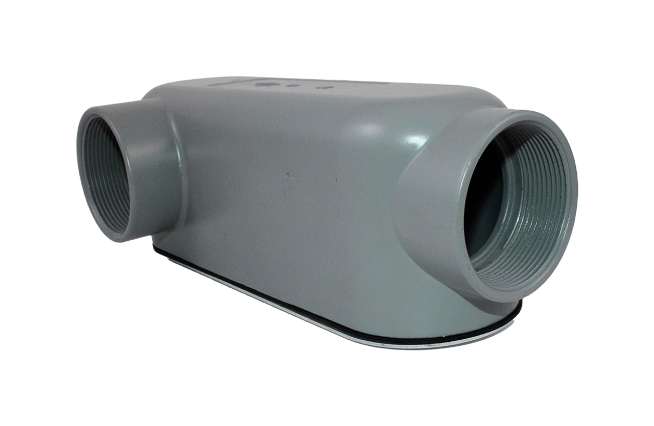 Konkore Fittings ALL6CGKON LL-Conduit Body 2 Inch AL Threaded W/Cover and Gasket