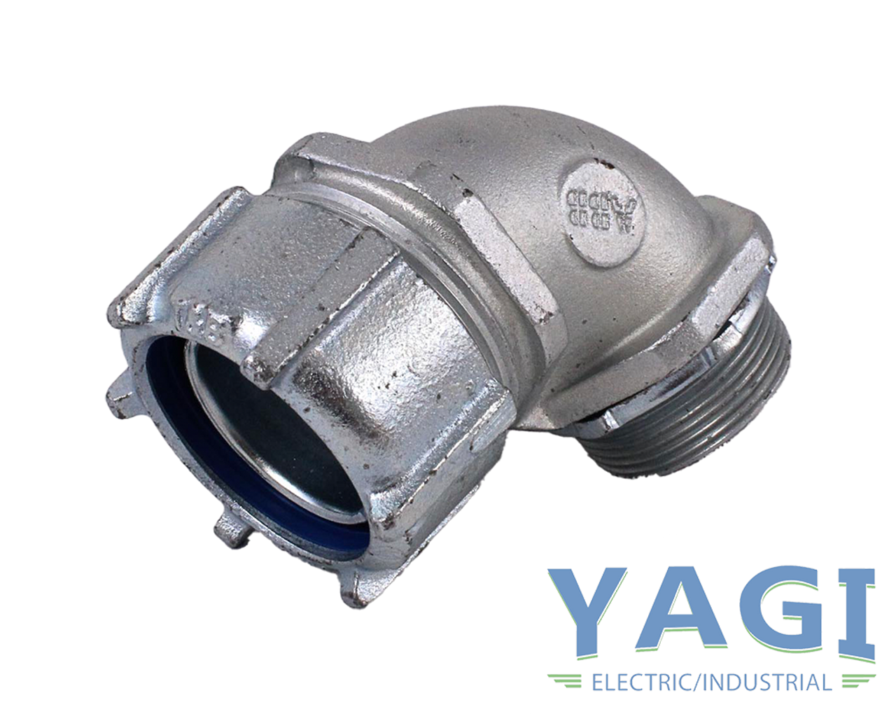 Thomas and Betts 5256 Liquidtight Connector 1-1/2 Inch 90 Degree Non-Insulated M