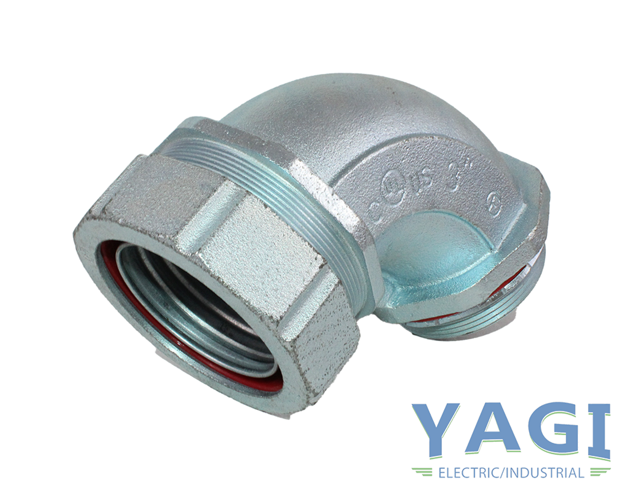 AFC L9300 90 Degree Conduit Connectors 3 Inch Malleable Iron