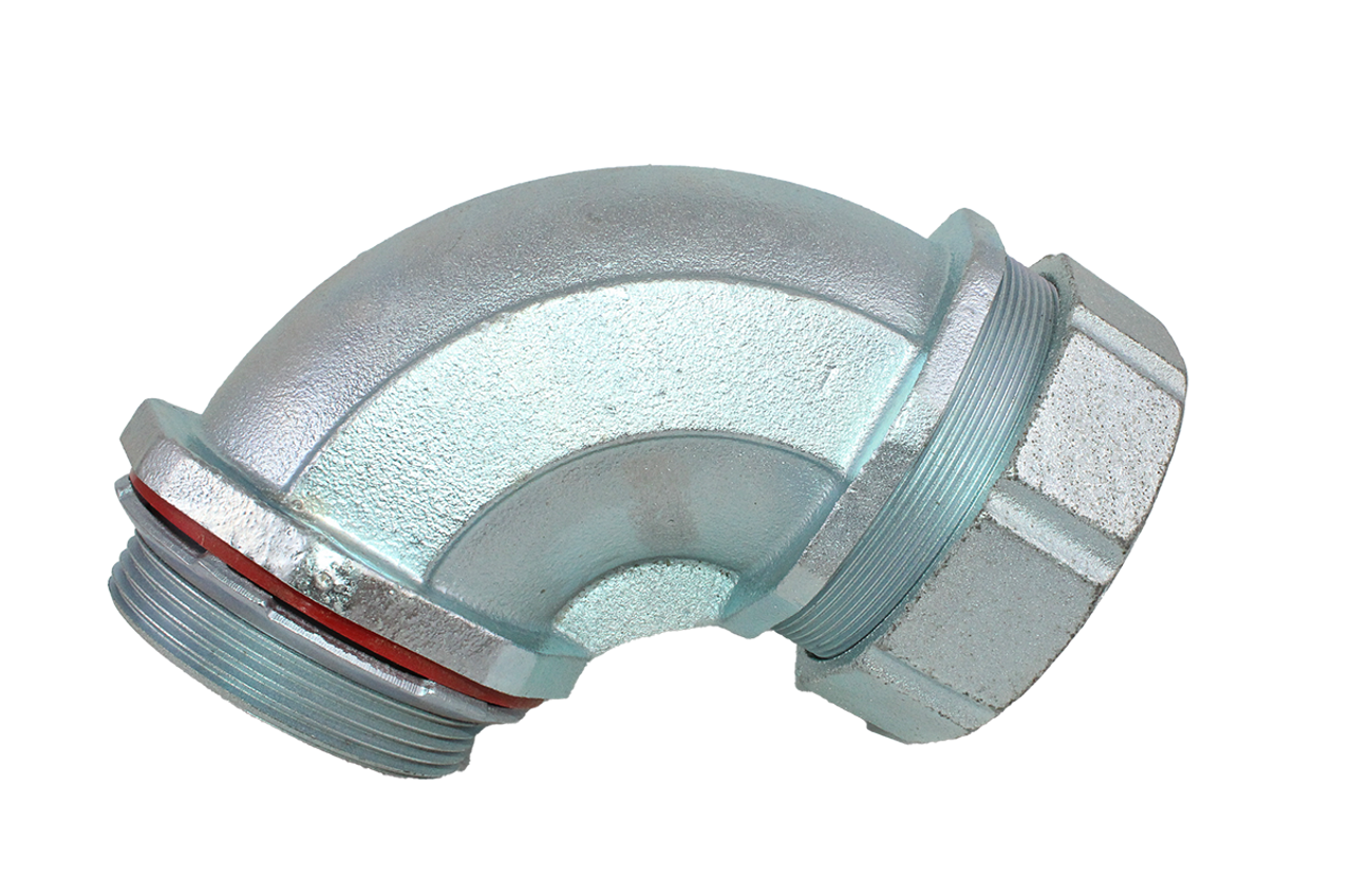 AFC L9300 90 Degree Conduit Connectors 3 Inch Malleable Iron