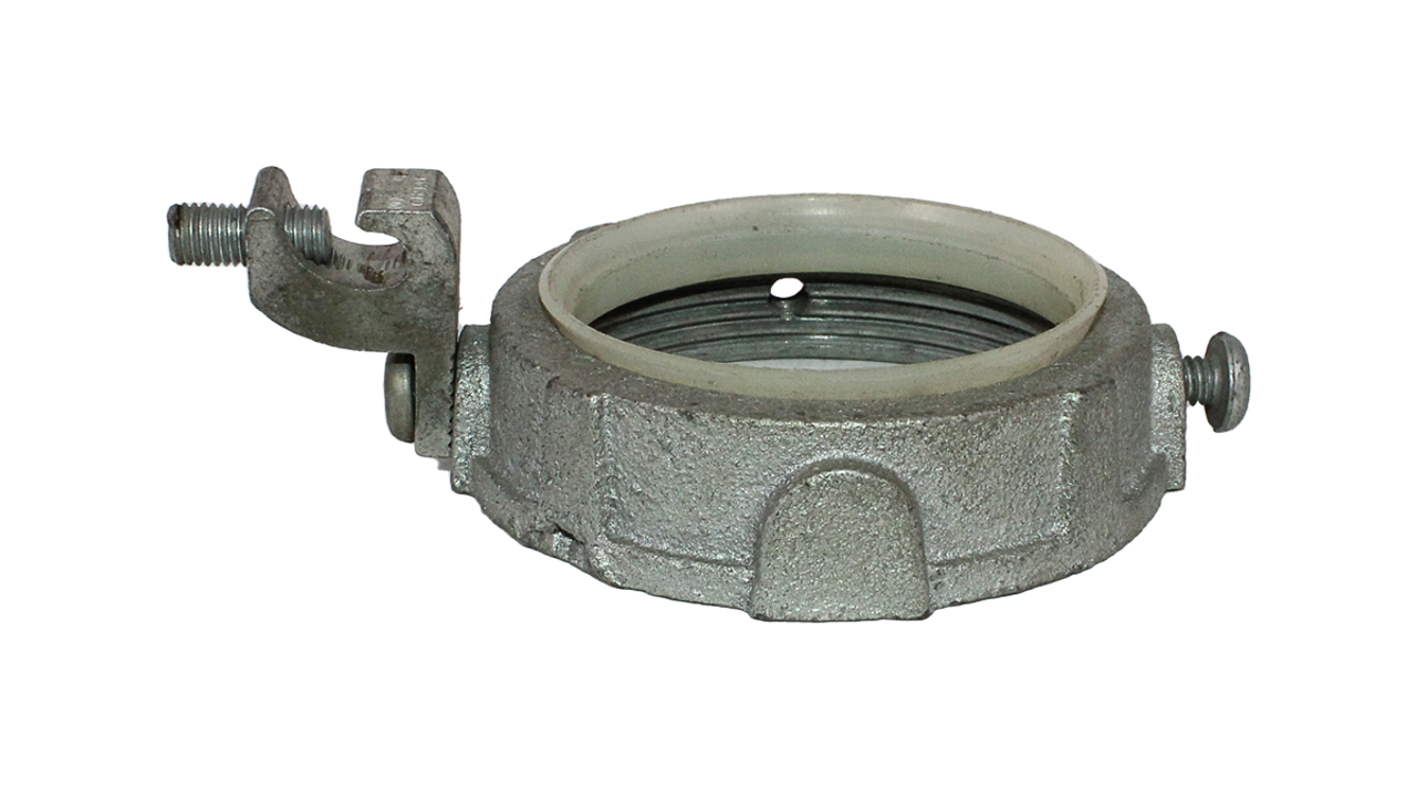 Appleton GIB-200L-4AC Straight Grounding Bushing 2 Inch Malleable Iron