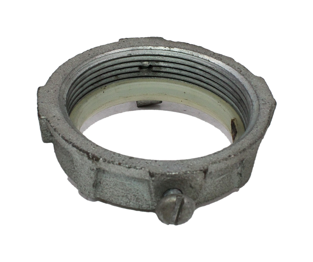 Appleton GIB-200L-4AC Straight Grounding Bushing 2 Inch Malleable Iron